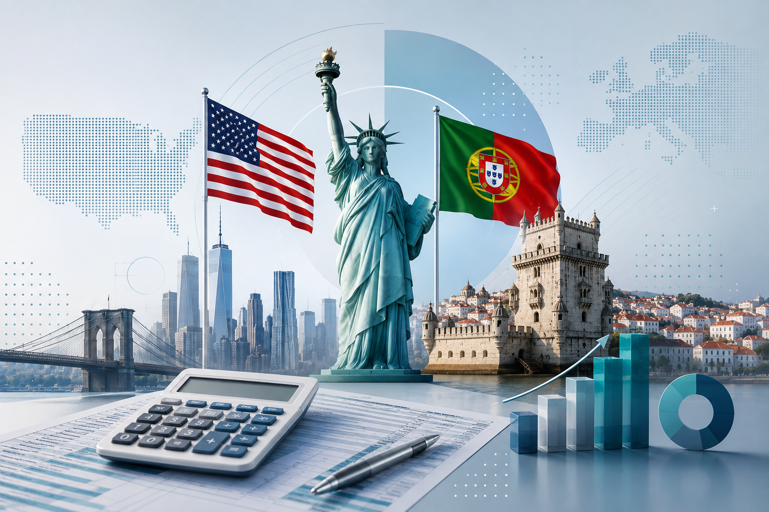 U.S. and Portugal tax solutions for expats with 2-in-1 tax preparation